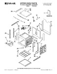 Diagram for 01 - Upper Oven Parts