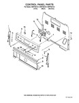 Diagram for 02 - Control Panel Parts