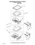 Diagram for 07 - Refrigerator Shelf Parts