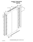 Diagram for 02 - Cabinet Trim Parts