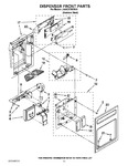 Diagram for 12 - Dispenser Front Parts