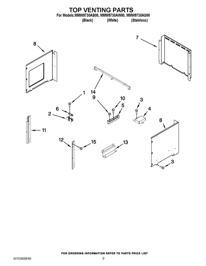 Diagram for MMW9730AS00