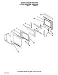 Diagram for 02 - Oven Door Parts