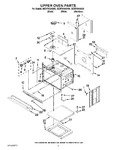 Diagram for 02 - Upper Oven Parts