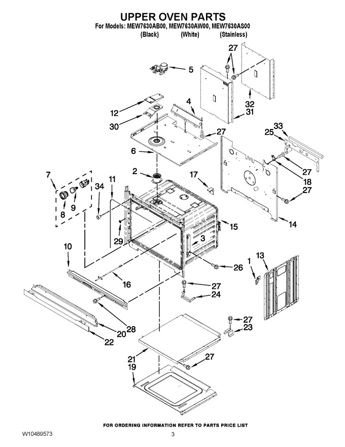 Diagram for MEW7630AW00