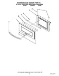 Diagram for 07 - Microwave Door Parts