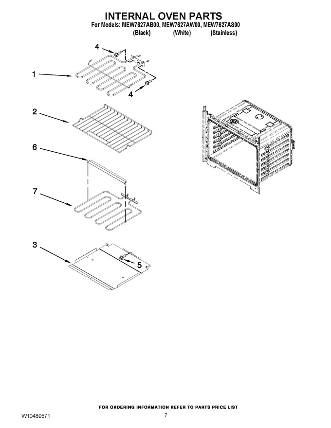 Diagram for MEW7627AW00