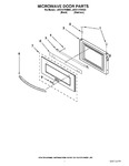 Diagram for 03 - Microwave Door Parts