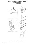 Diagram for 09 - Motor And Ice Container Parts