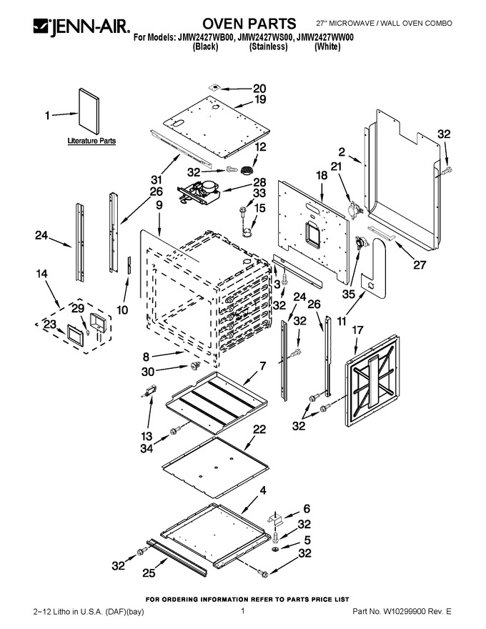 Diagram for JMW2427WB00