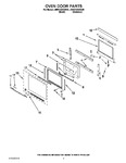 Diagram for 02 - Oven Door Parts