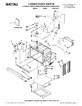 Diagram for 01 - Lower Oven Parts