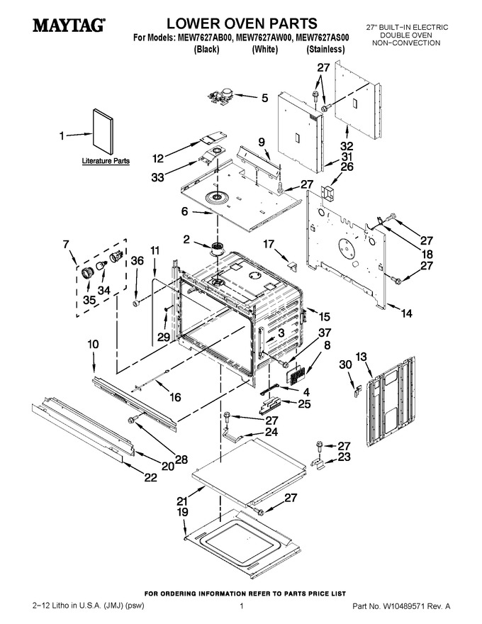 Diagram for MEW7627AS00