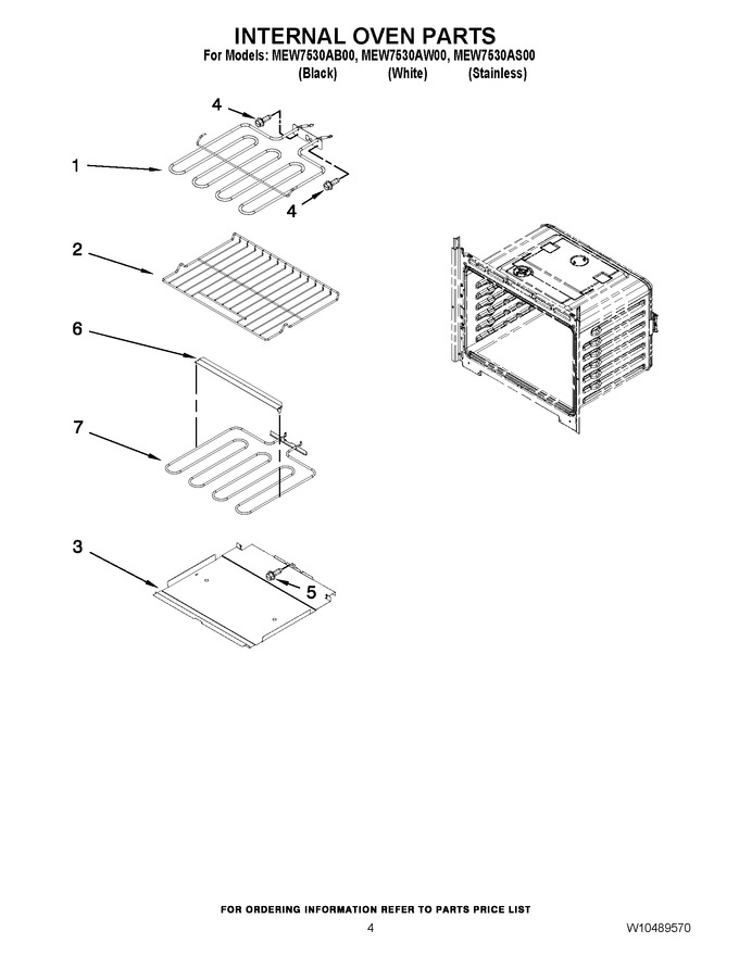 Diagram for MEW7530AW00