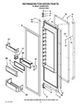 Diagram for 10 - Refrigerator Door Parts