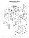 Diagram for 05 - Freezer Liner Parts