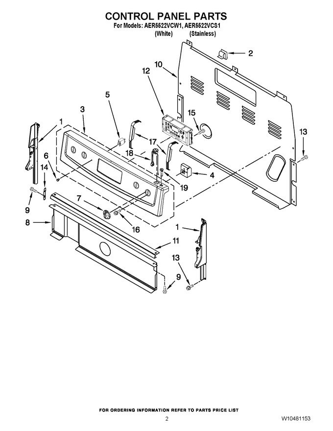 Diagram for AER5522VCW1