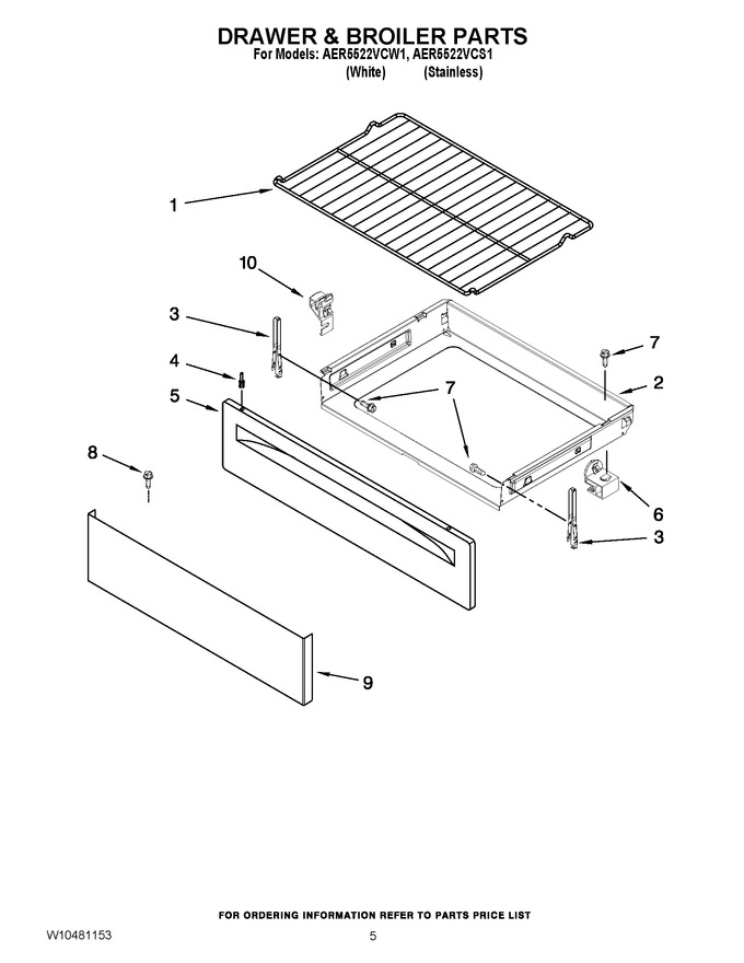 Diagram for AER5522VCW1