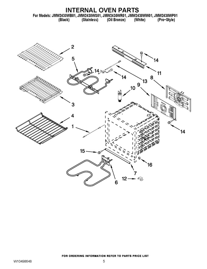 Diagram for JMW2430WB01