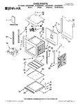 Diagram for 01 - Oven Parts