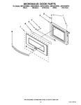 Diagram for 07 - Microwave Door Parts
