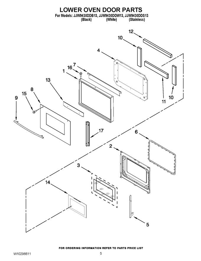 Diagram for JJW9430DDS13