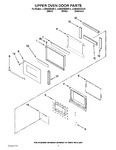 Diagram for 02 - Upper Oven Door Parts