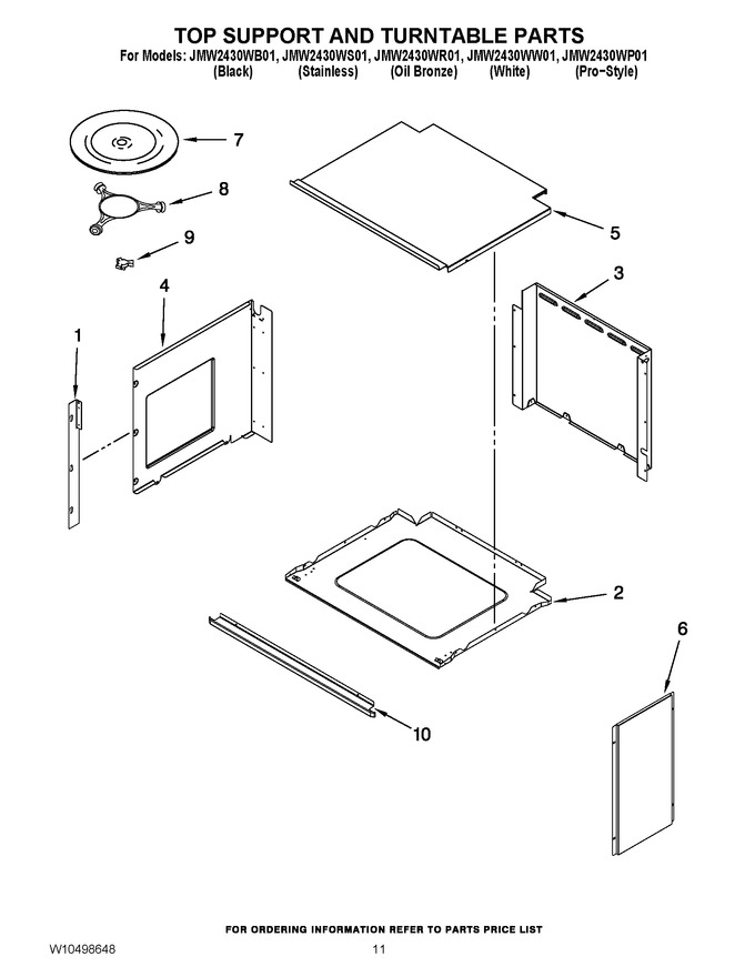 Diagram for JMW2430WW01