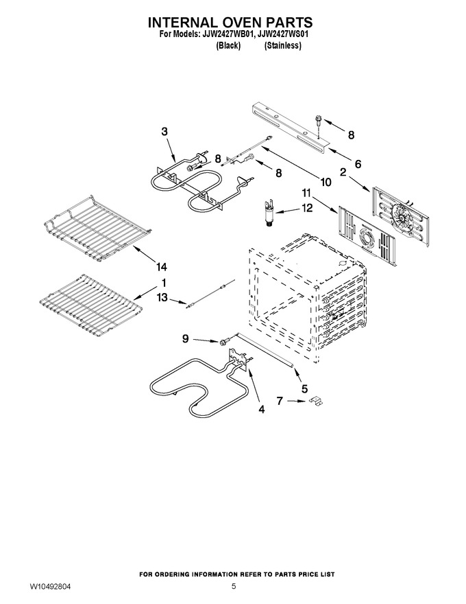 Diagram for JJW2427WS01