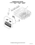 Diagram for 10 - Lower Rack Parts