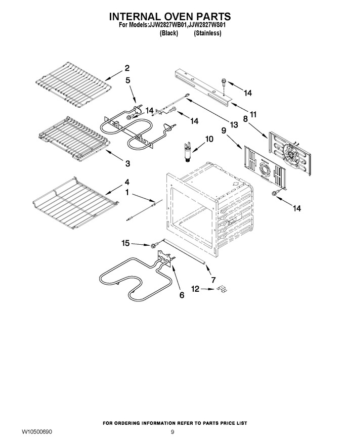 Diagram for JJW2827WB01