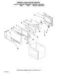 Diagram for 03 - Upper Oven Door Parts