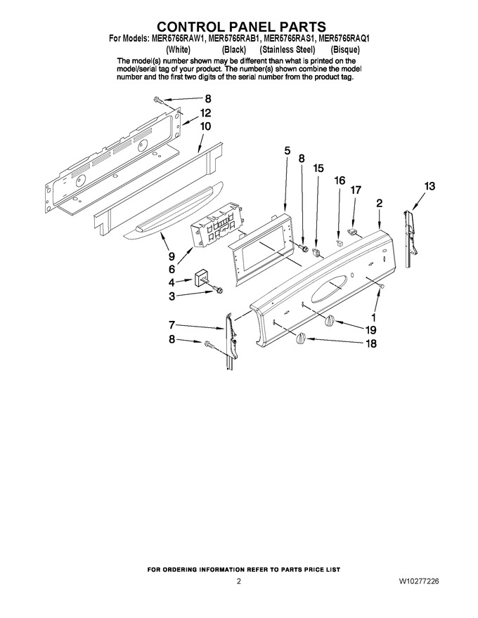 Diagram for MER5765RAS1