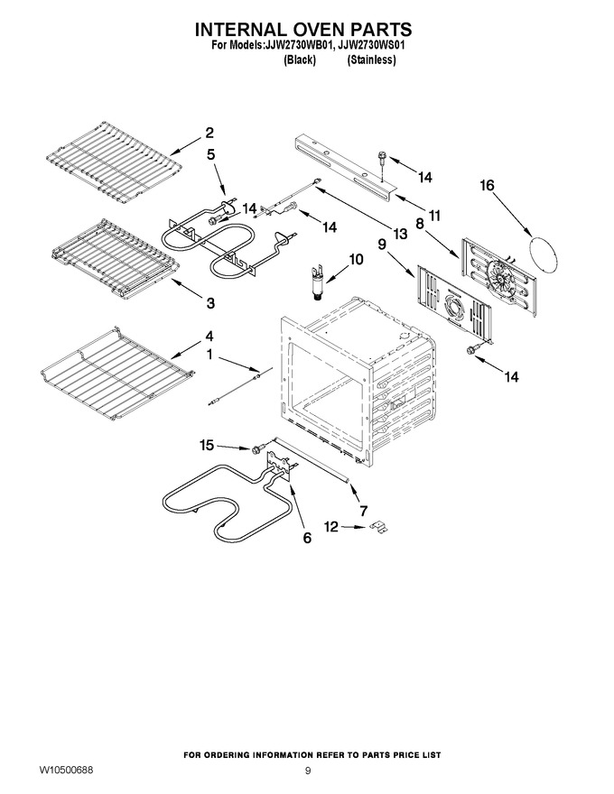 Diagram for JJW2730WB01