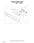 Diagram for 02 - Control Panel Parts