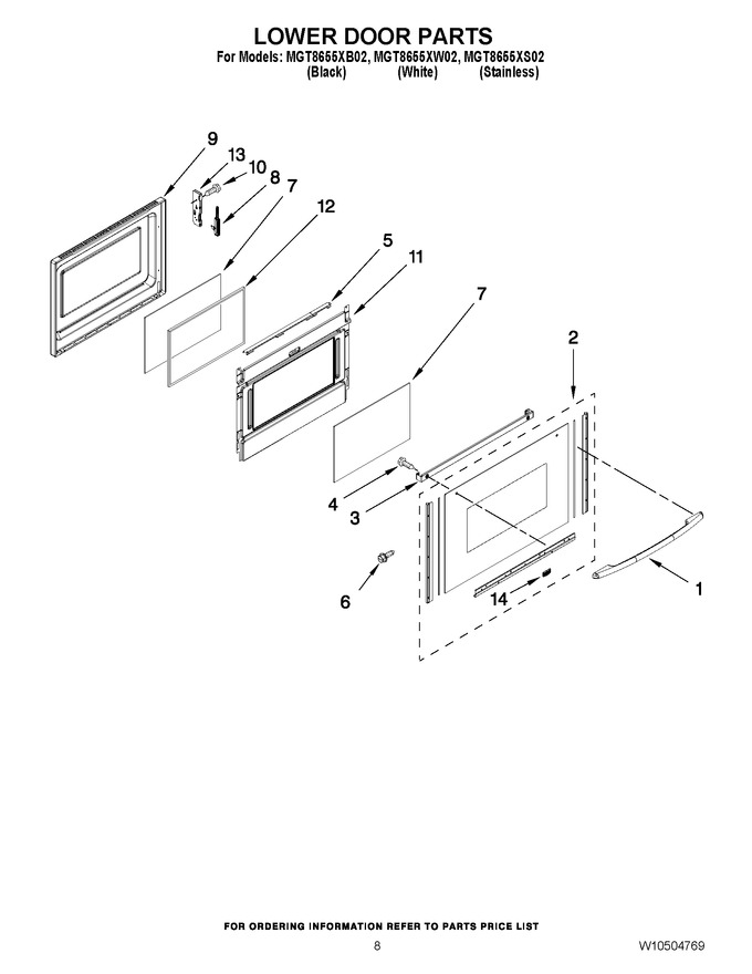 Diagram for MGT8655XW02