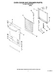 Diagram for 02 - Oven Door And Drawer Parts