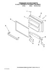 Diagram for 06 - Freezer Door Parts