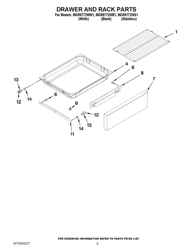 Diagram for MGR8772WB1