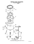 Diagram for 03 - Basket And Tub Parts