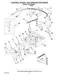 Diagram for 02 - Control Panel And Separator Parts