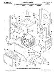 Diagram for 01 - Oven Parts