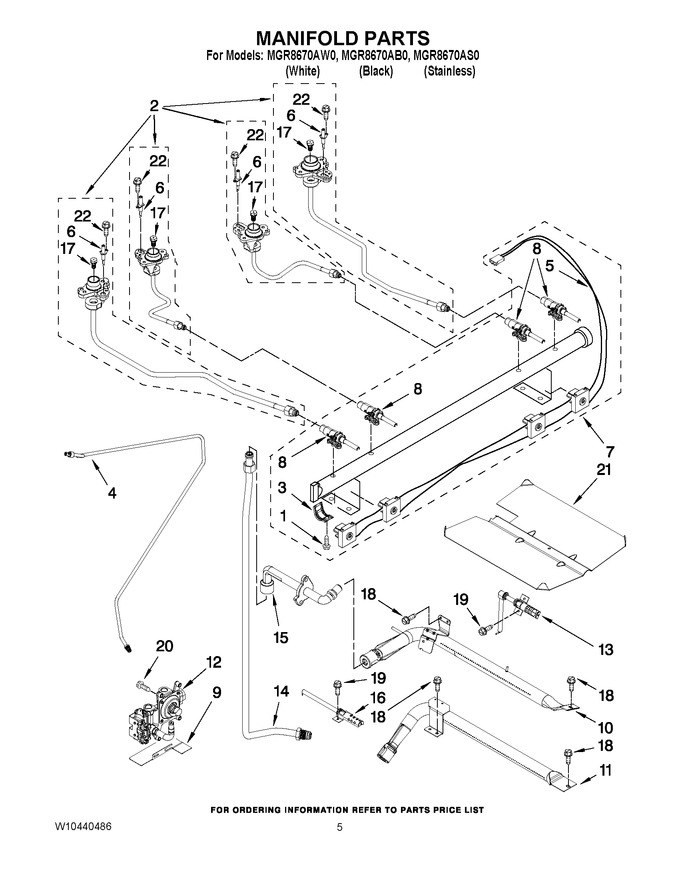 Diagram for MGR8670AW0