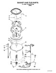 Diagram for 03 - Basket And Tub Parts