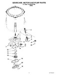 Diagram for 04 - Gearcase, Motor And Pump Parts