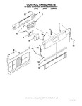 Diagram for 02 - Control Panel Parts