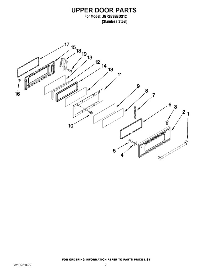 Diagram for JGR8895BDS12