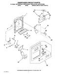 Diagram for 08 - Dispenser Front Parts