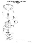 Diagram for 04 - Gearcase, Motor And Pump Parts