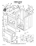 Diagram for 02 - Cabinet Parts